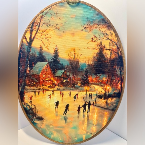 “Skating at the Boathouse" Print - Picture 2 of 3